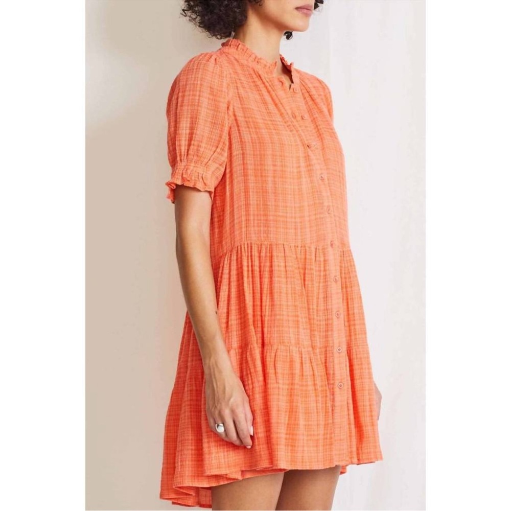 APIECE APART EUC las alturas dress in nasturtium SZS